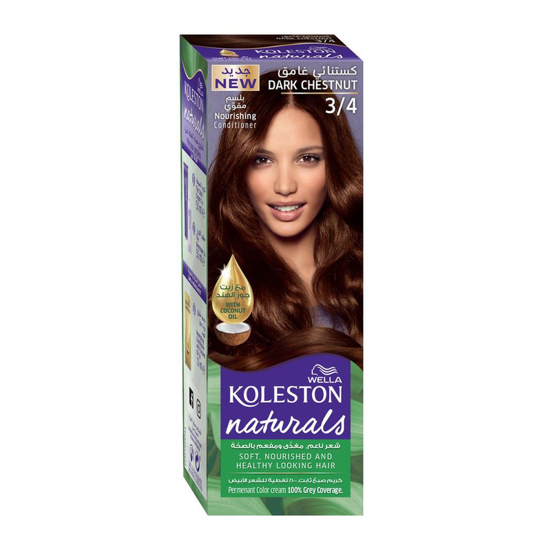 Koleston Naturals Dark Chestnut 3/4