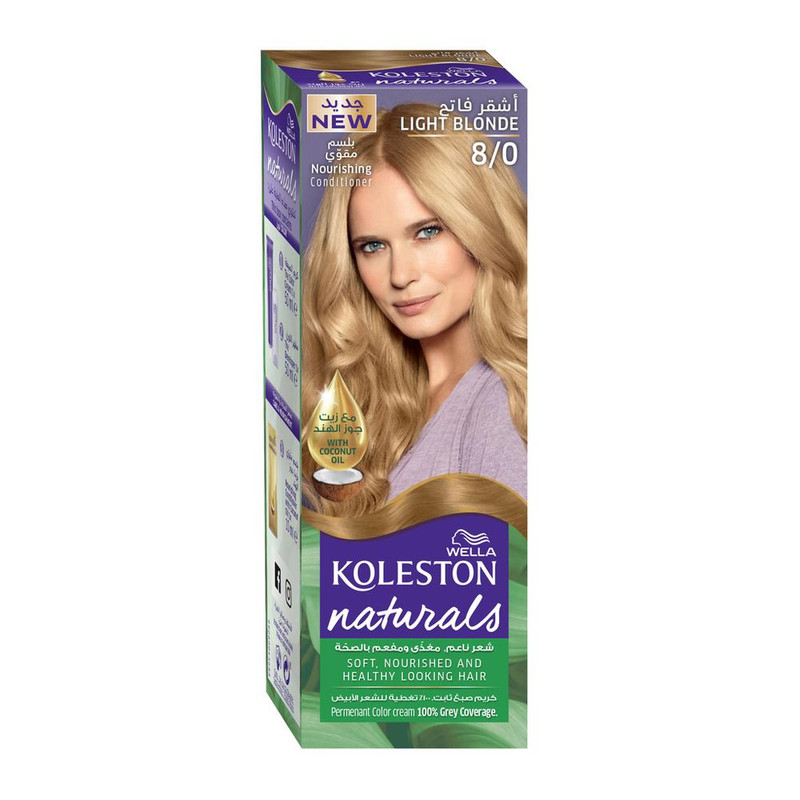 Koleston Naturals Light Blonde 8/0