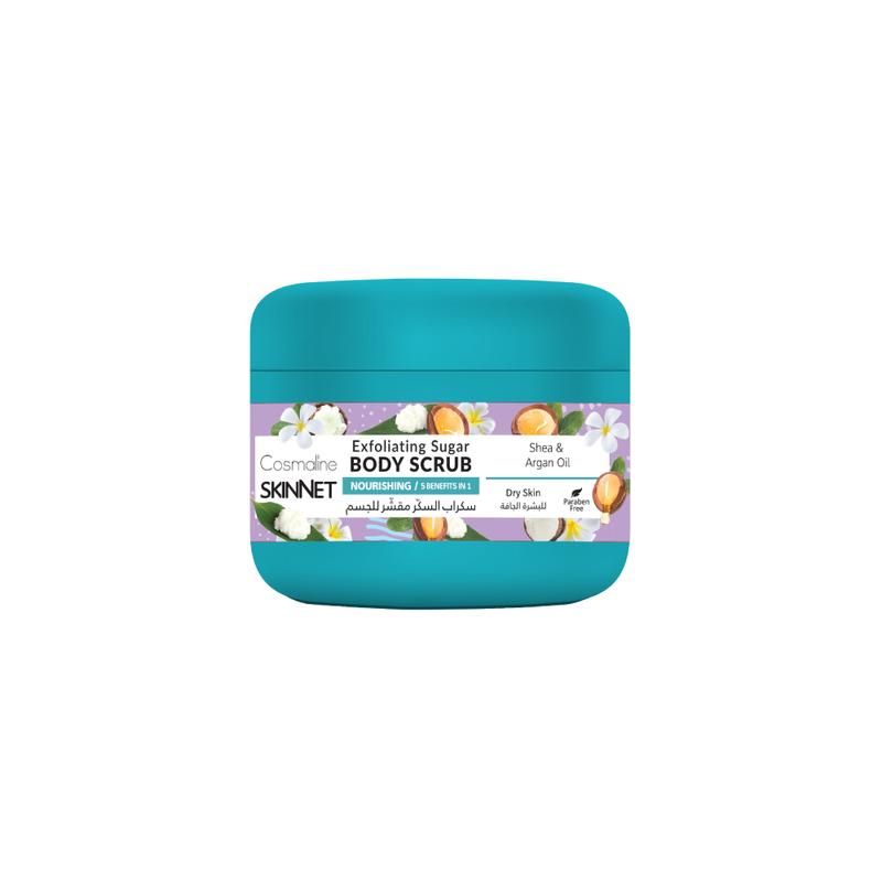 Skinnet Nourishing Sugar Body Scrub Jar