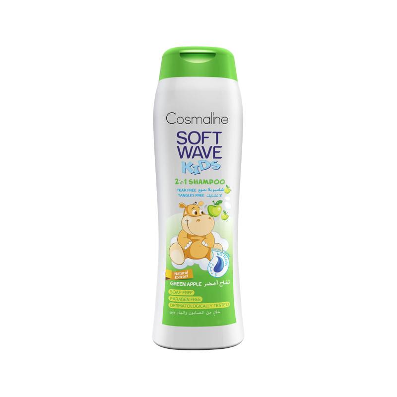 Soft Wave Kids Shampoo Green Apple 400Ml