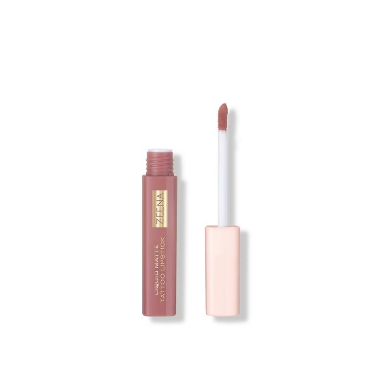 Zeena Liquid Matte Tattoo Lipstick 020 Rosy Nude