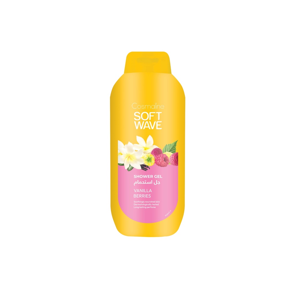 Soft Wave Vanilla Berries Shower Gel 650ML