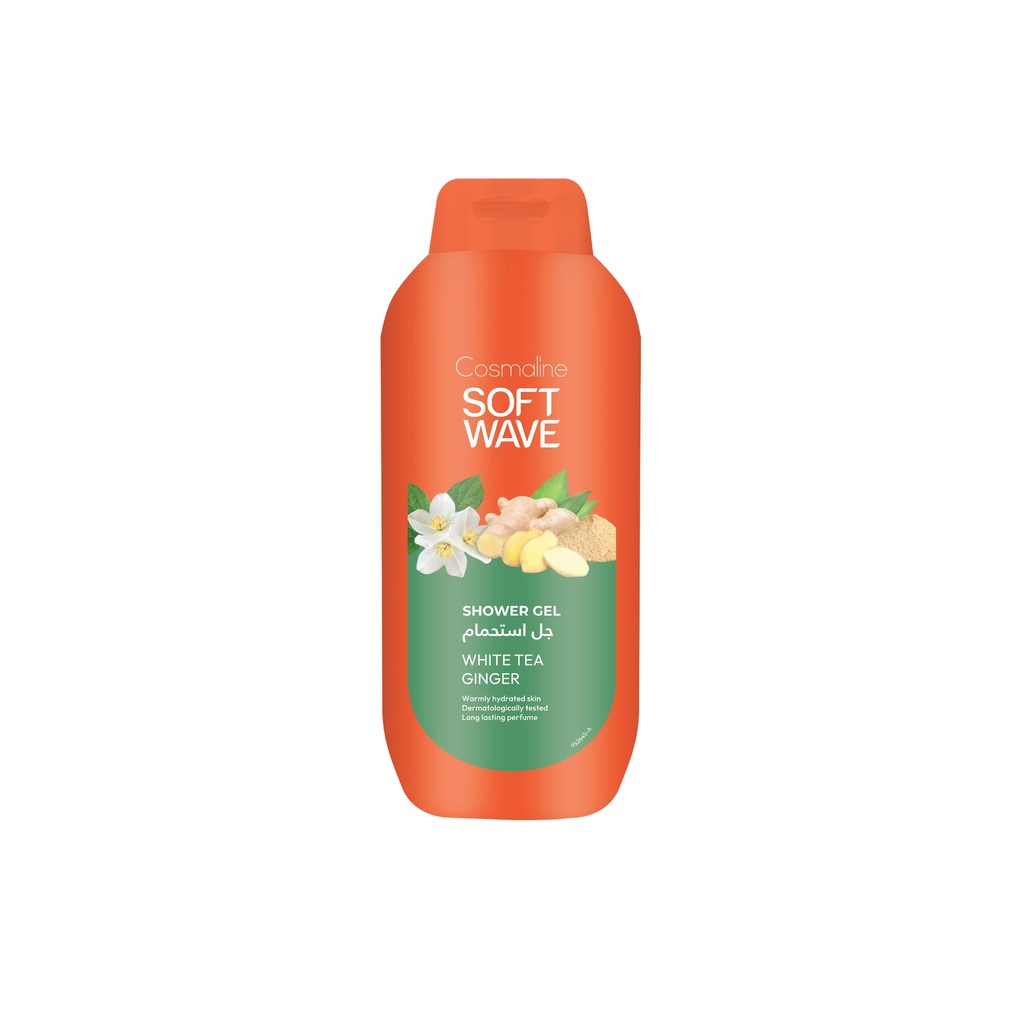 Soft Wave White Tea Ginger Shower Gel 650ML 