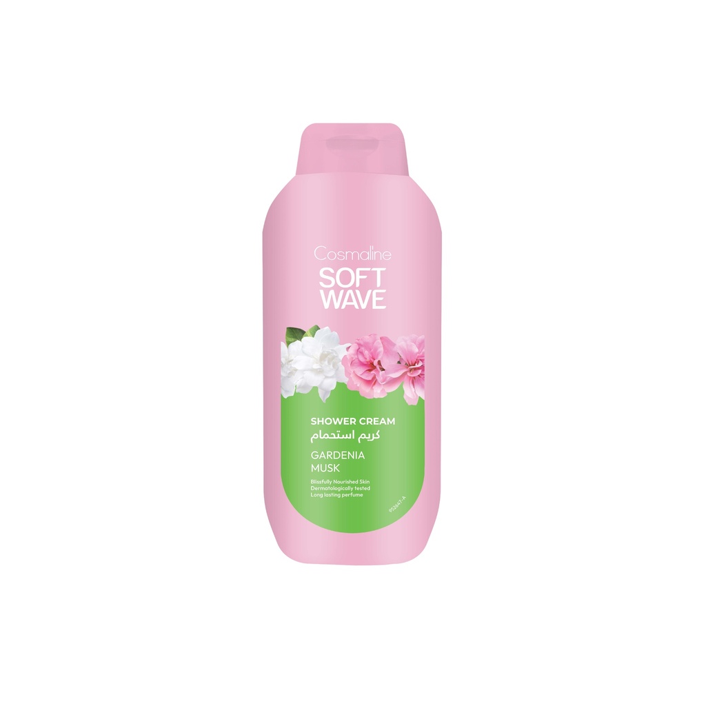 Soft Wave Gardenia Musk Shower Cream 650ML