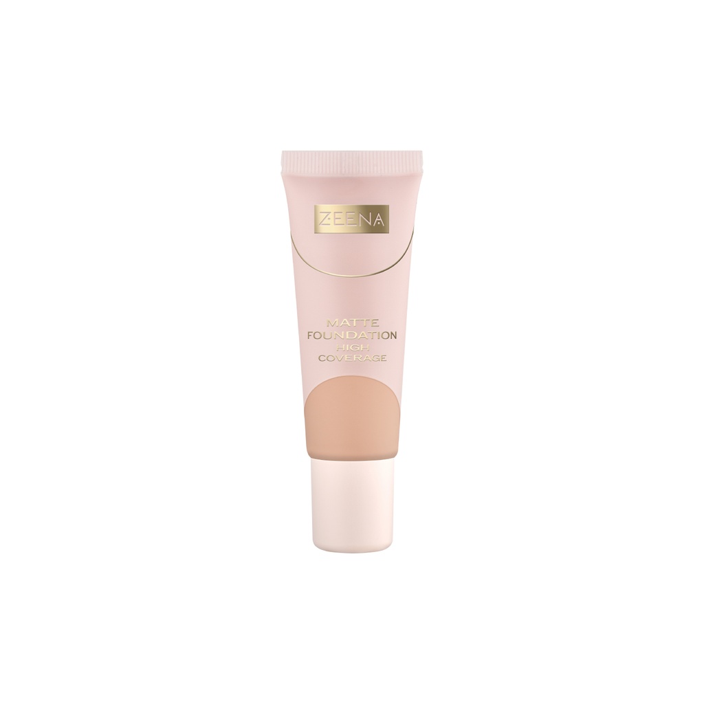 Zeena Matte Foundation High Coverage 020