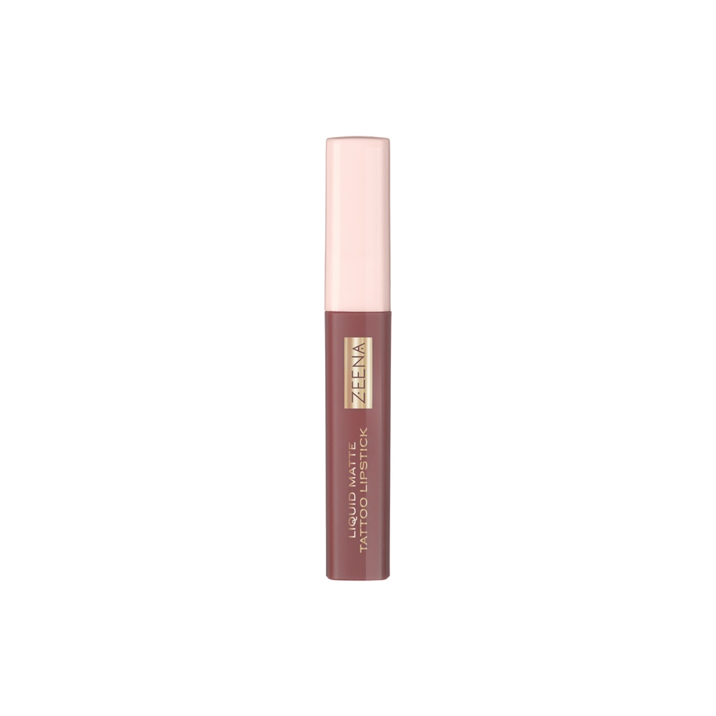 Zeena Liquid Matte Tattoo Lipstick 050 Caramel Crush