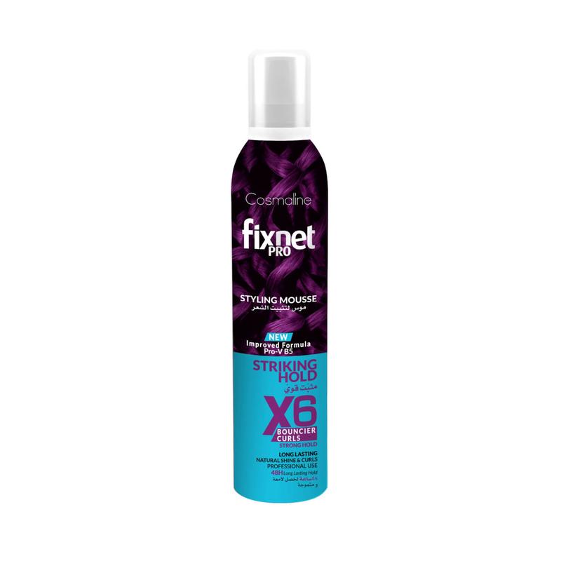 Fixnet Pro Styling Mousse X6 Bouncier Curls 300Ml