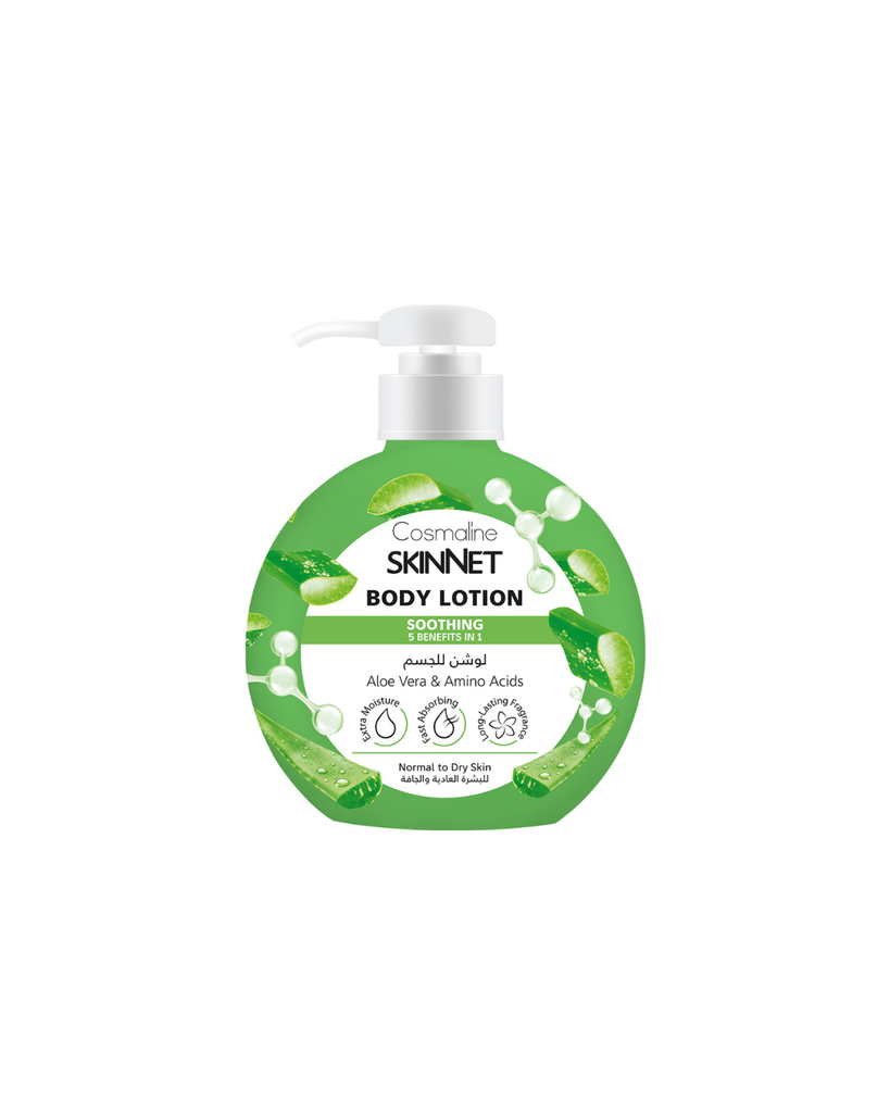 Skinnet Body Lotion Soothing Aloe Vera 400ml