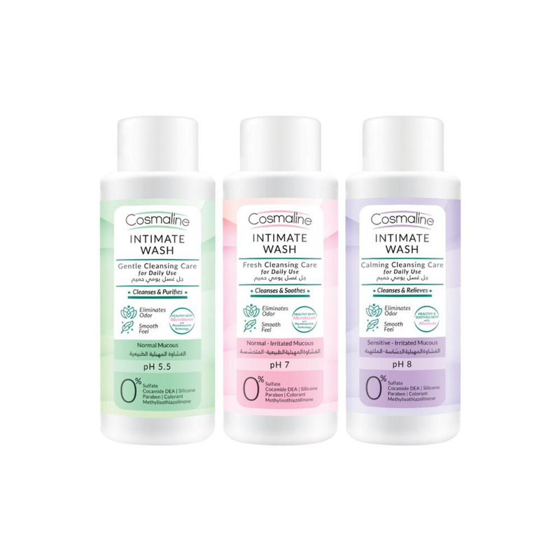 Cosmaline Intimate Wash Discovery Kit 3X60Ml