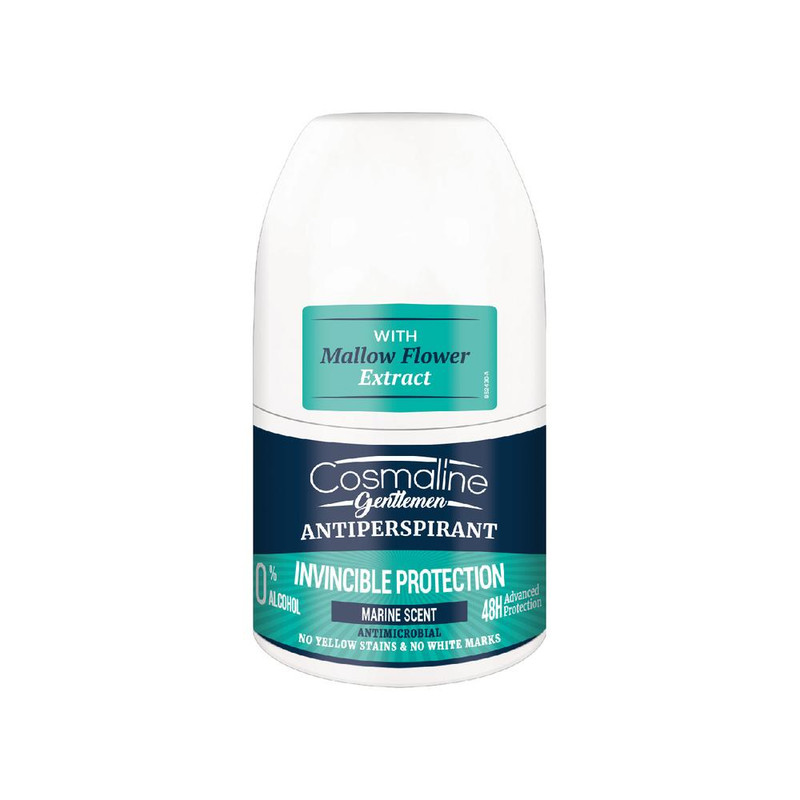 Cosmaline Gentlemen Antiperspirant Roll-On Invincible Protection 50Ml