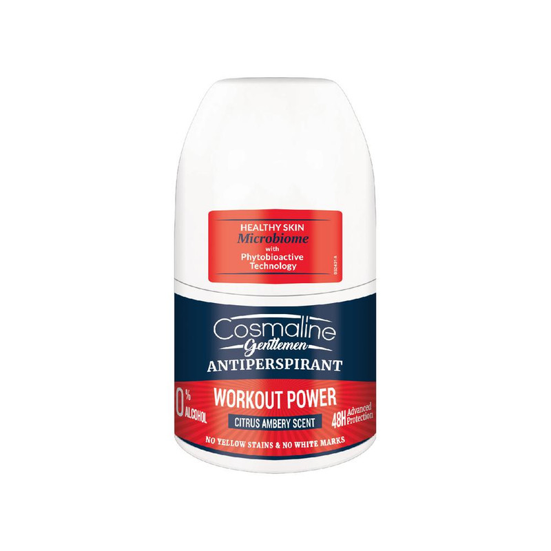 Cosmaline Gentlemen Antiperspirant Roll-On Workout Power 50Ml