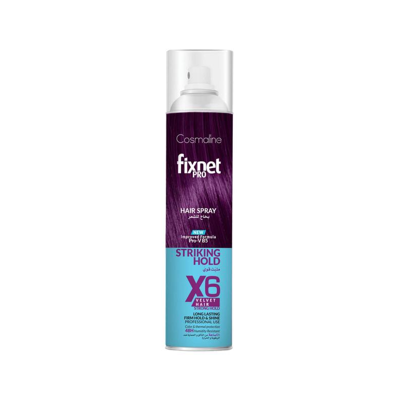 Fixnet Pro Hair Spray X6 Velvet Hair 500Ml