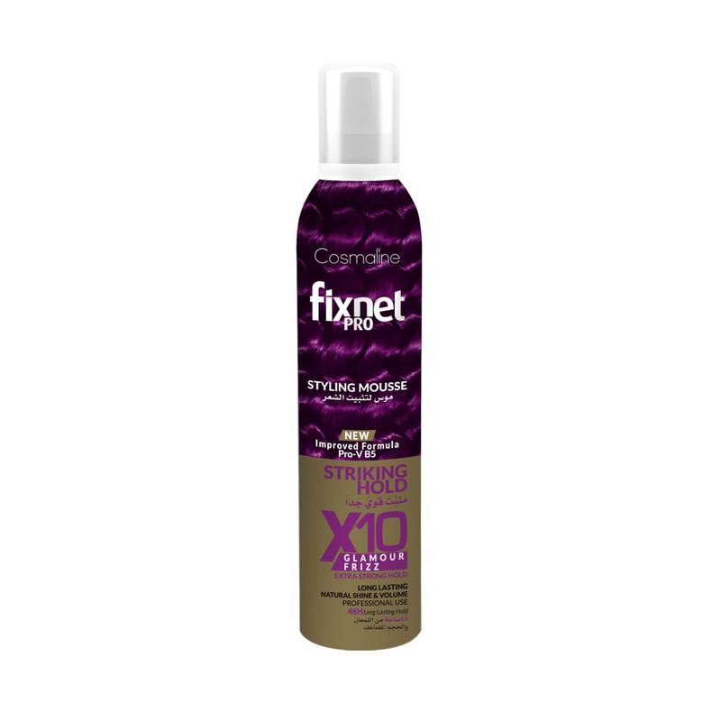 Fixnet Pro Styling Mousse X10 Glamour Volume 300Ml