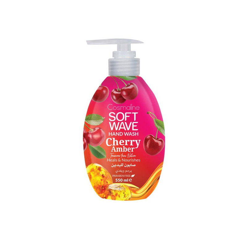 Soft Wave Hand Wash Cherry Amber 550Ml