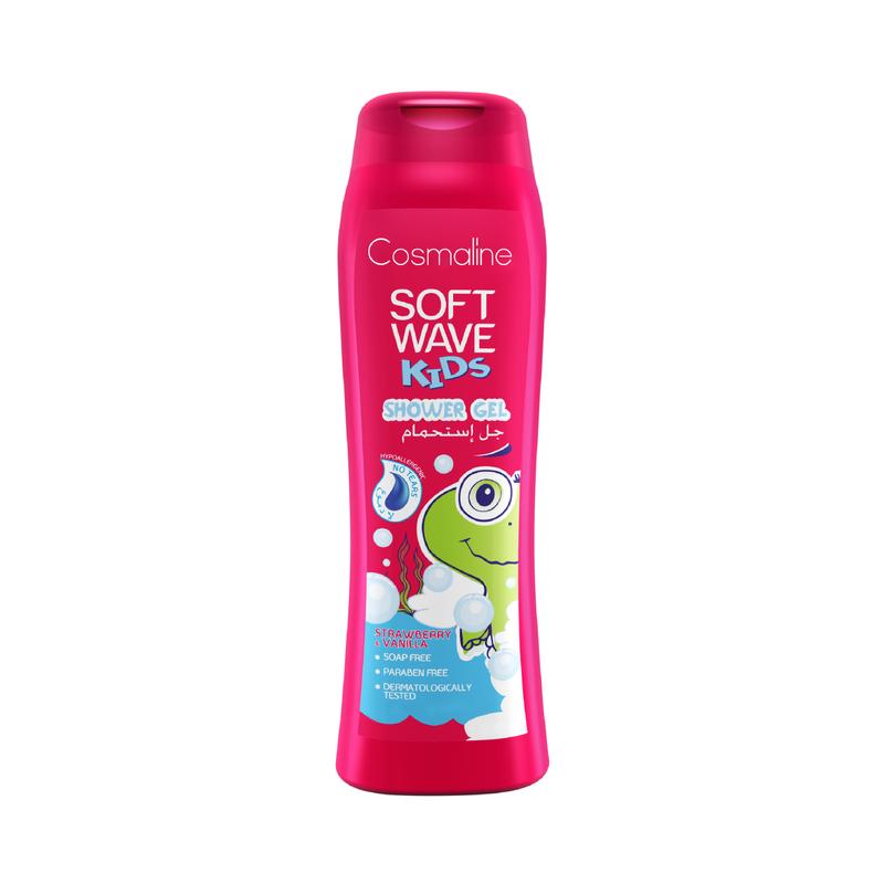 Soft Wave Kids Shower Gel Strawberry Vanilla 400Ml