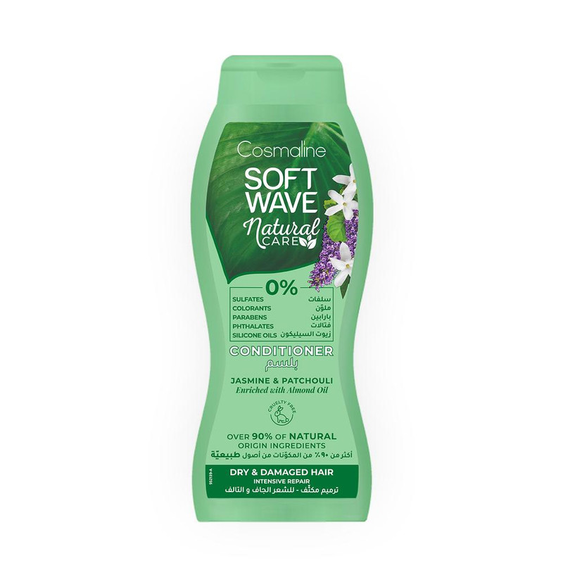 Soft Wave Natural Care Conditioner For Dry & Damaged Hair 400Ml