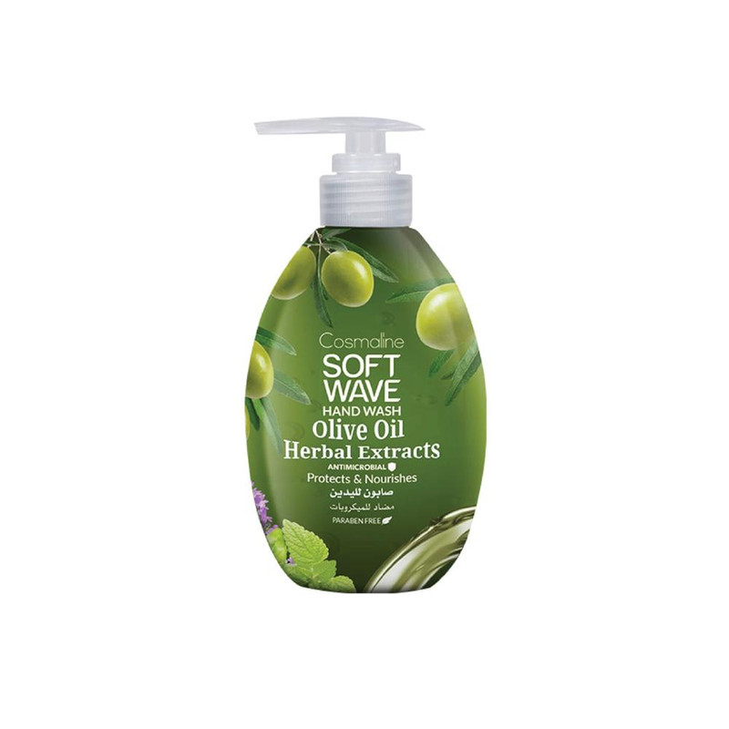 Soft Wave Hand Wash Olive Oil 6 Herbal Extract 550Ml