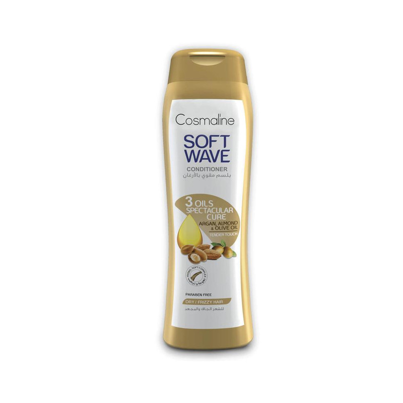 Soft Wave 3 Oils Spectacular Cure Conditioner For Dry/Frizzy Hair 400Ml