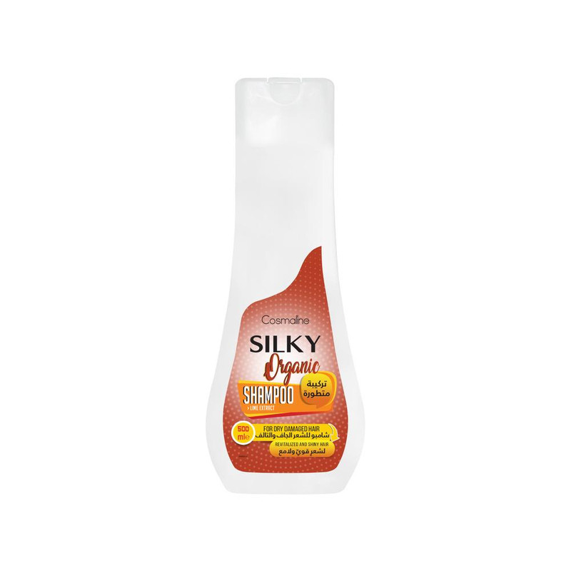 Silky Organic Shampoo For Dry Damaged Hair 500Ml