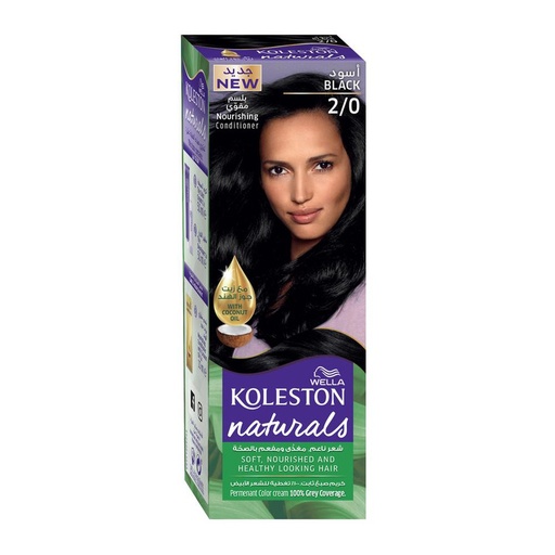 [A0003650] Koleston Naturals Black 2/0