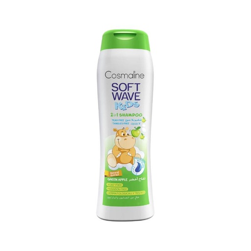 [174815] Soft Wave Kids Shampoo Green Apple 400Ml