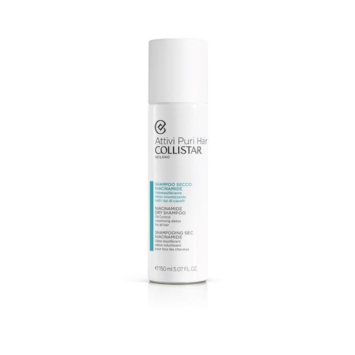 [D0010743] Collistar Niacinamide Dry Shampoo Oil Control Volumising Detox for All Hair 150Ml