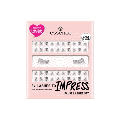 [D0010750] Essence Lashes To Impress False Lashes Set 01