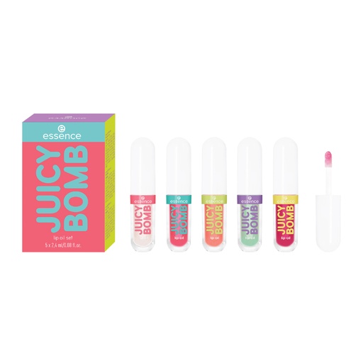 [D0010659] Essence Juicy Bomb Lip Oil Set 01