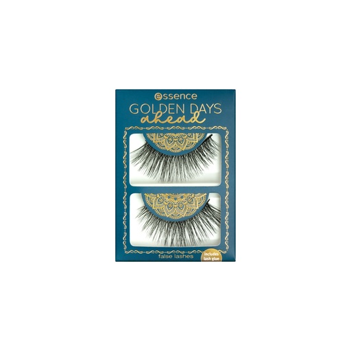 [D0010655] essence Golden Days Ahead False Lashes 01