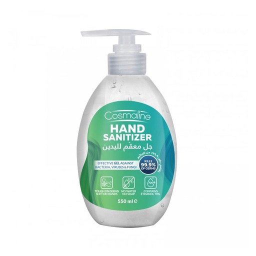 [174001] Cosmaline Hand Sanitizer Gel 550Ml