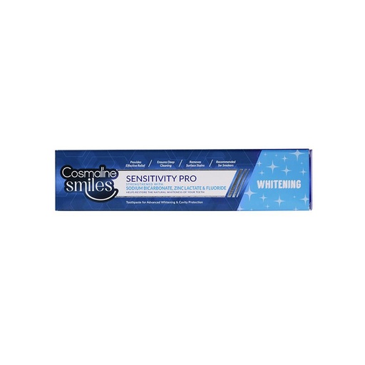 [174346] Cosmaline Smiles Toothpaste Sensitivity Pro Whitening 75ML