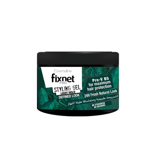 [191450] Fixnet Pro Styling Gel Light Hold Defined Look 450Ml