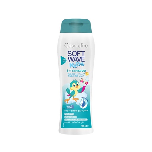 [175019] Soft Wave Kids Shampoo Fruity Spring 400Ml