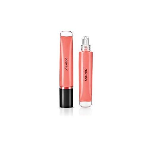 [D0009533] Shiseido Shimmer Gel Gloss 05 Sango Peach