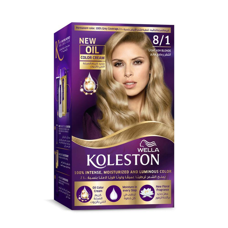 Koleston Kit Light Ash Blonde 8/1