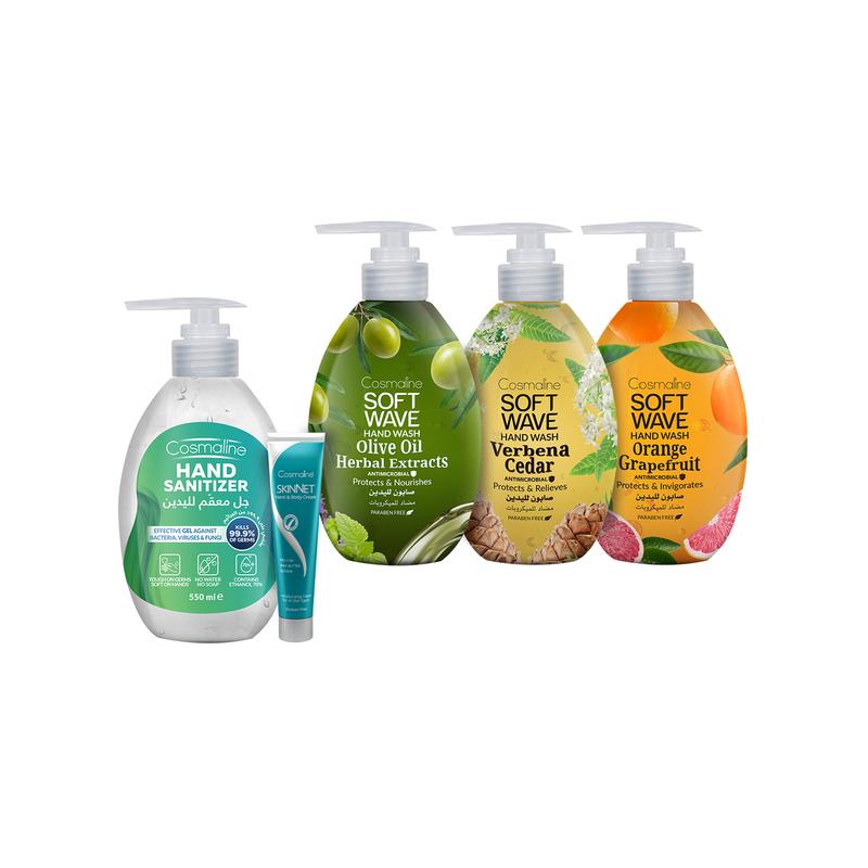 Antimicrobial + Sanitizer Gel Set