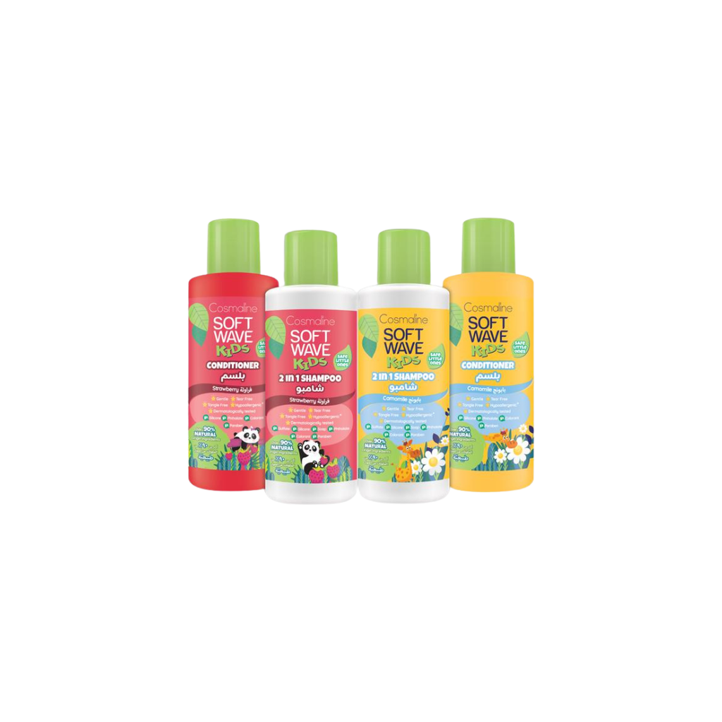 Soft Wave Kids Natural Discovery Kit 4X60Ml