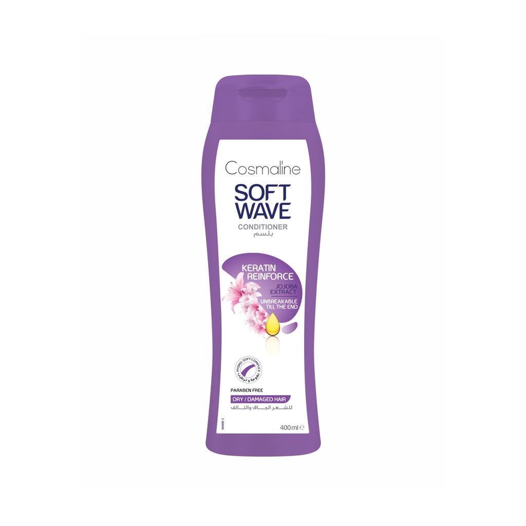 Soft Wave Keratin Reinforce Conditioner For Dry/Damaged Hair 400Ml