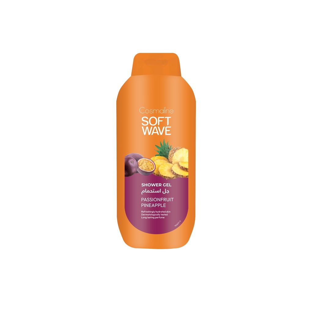 Soft Wave Passionfruit Pineapple Shower Gel 650ML