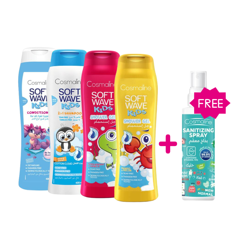 Complete Kids Bath Time Set