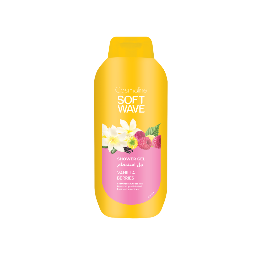 Soft Wave Shower Gel Vanilla Berries 650ML