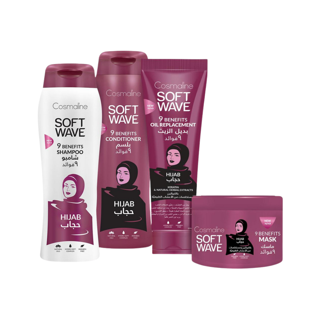 Soft Wave Hijab Full Set