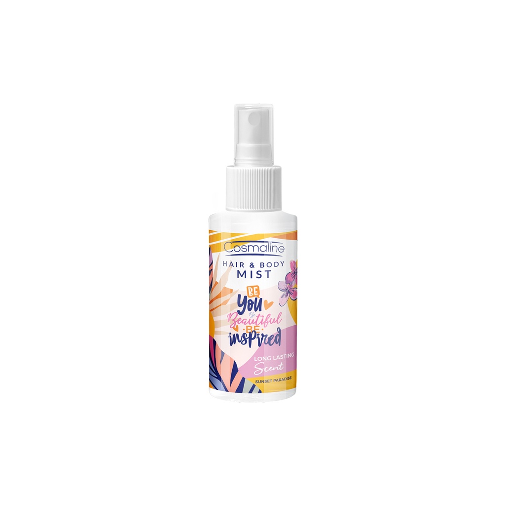 Cosmaline Hair And Body Mist Sunset Paradise 60Ml 