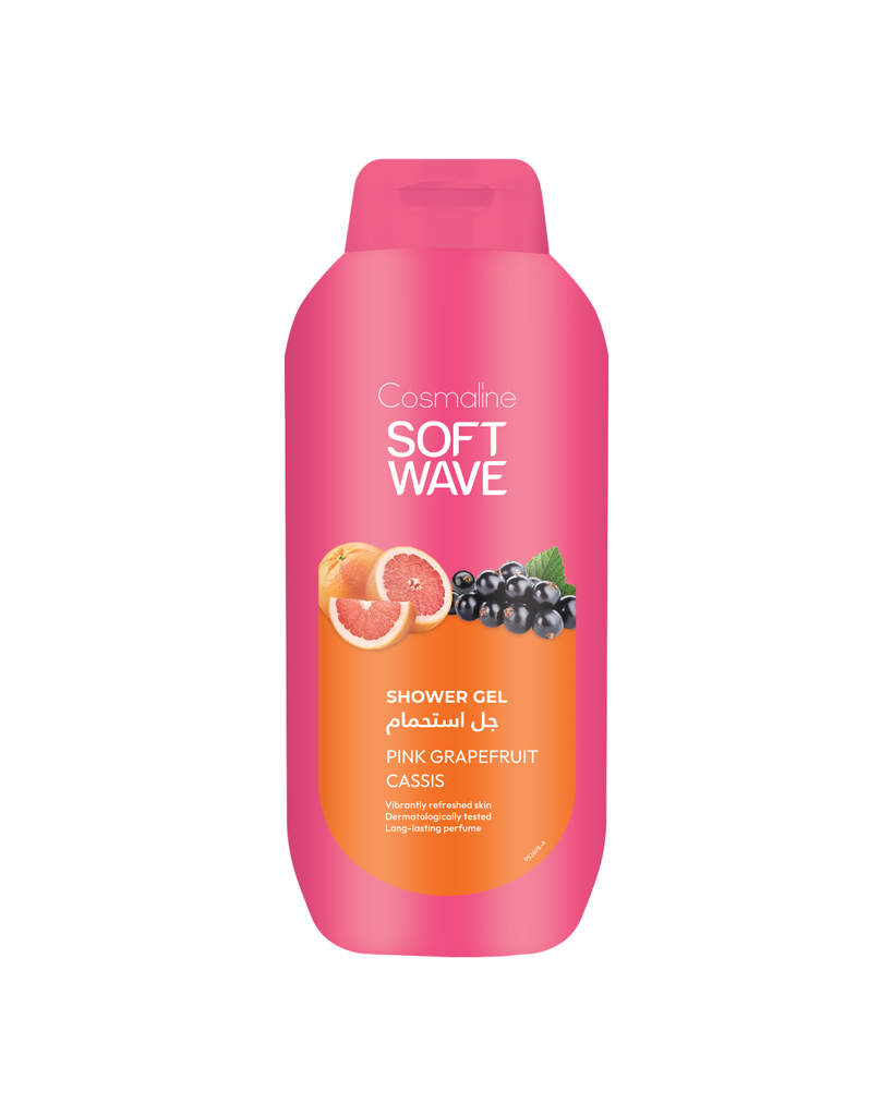 Soft Wave Shower Gel Pink Grapefruit Cassis 650Ml 