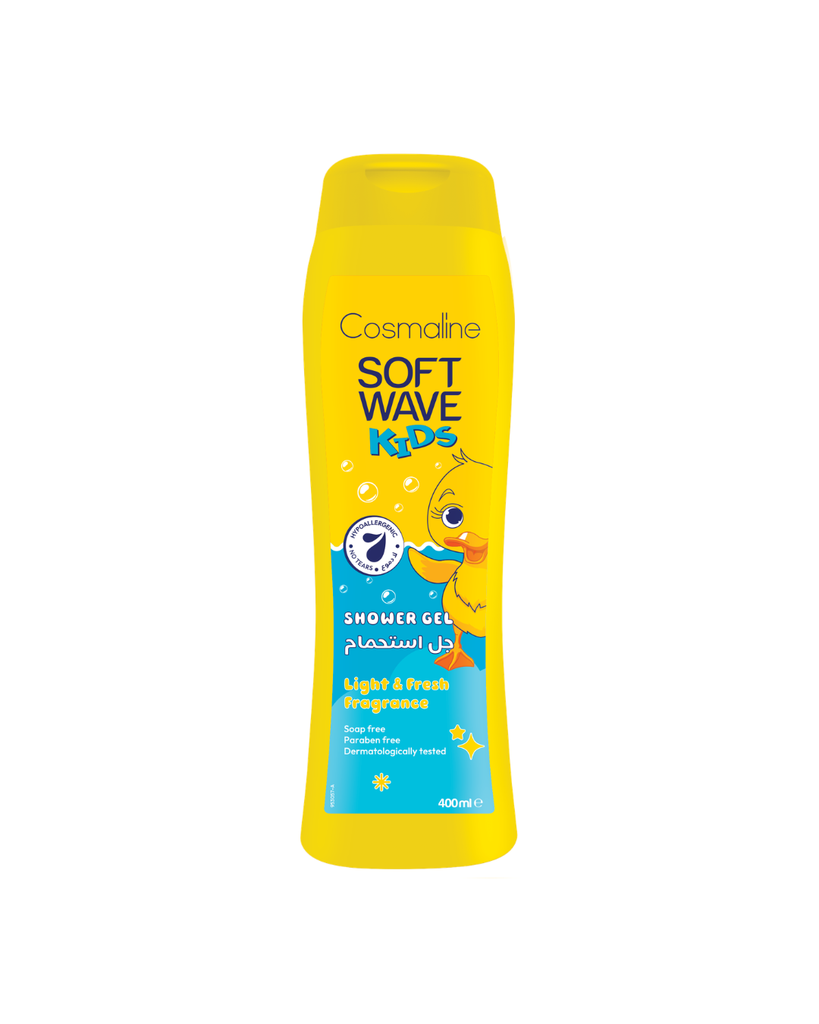 Soft Wave Kids Shower Gel Light & Fresh 400Ml - NEW LOOK