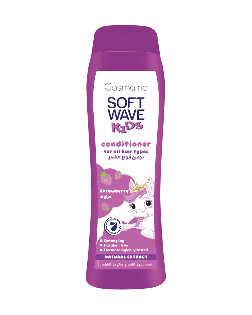 Soft Wave Kids Conditioner Strawberry 400Ml - NEW LOOK
