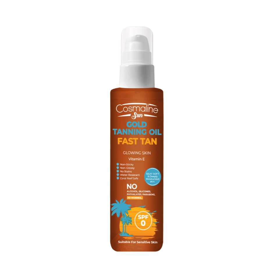 Cosmaline Sun Fast Tan Tanning Oil 190Ml