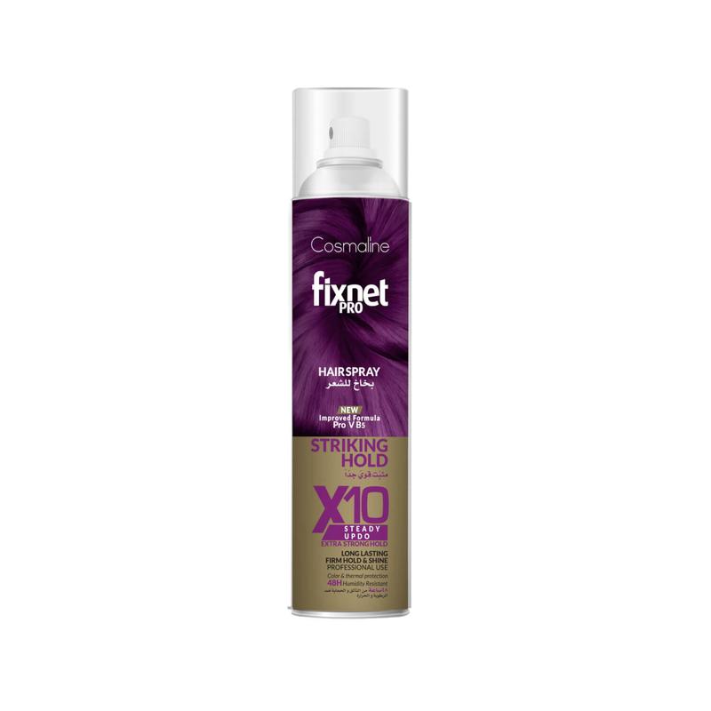 Fixnet Pro Hair Spray X10 Steady Updo 500Ml