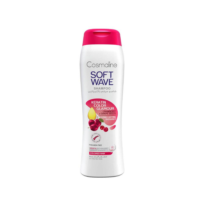 Soft Wave Keratin Color Glamour Shampoo For Colored Hair 400Ml