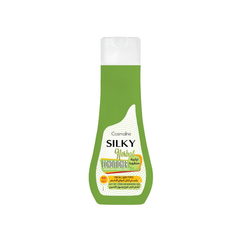 Silky Herbal Conditioner For All Hair Types 500Ml